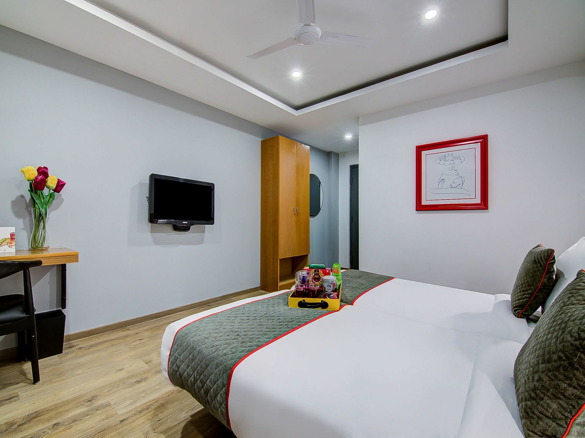 היידראבד Oyo Townhouse 034 -Halcyon Hitech City Road מראה חיצוני תמונה