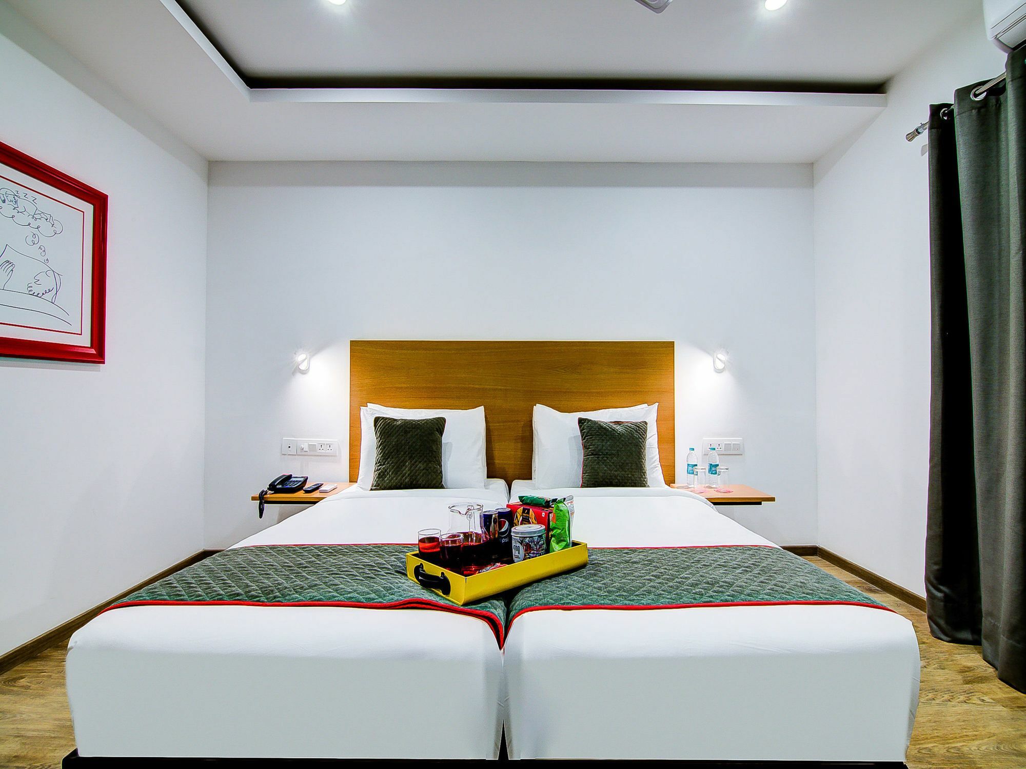 היידראבד Oyo Townhouse 034 -Halcyon Hitech City Road מראה חיצוני תמונה
