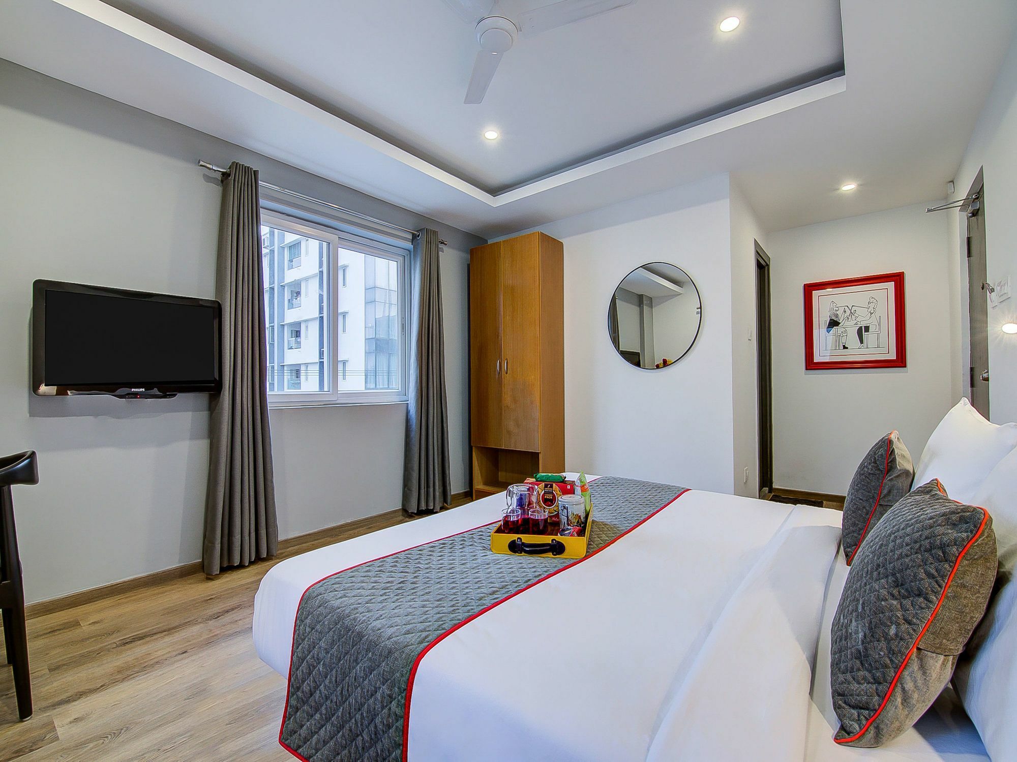 היידראבד Oyo Townhouse 034 -Halcyon Hitech City Road מראה חיצוני תמונה